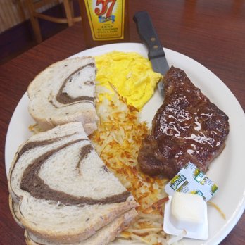 Landmark Grill - Steak and eggs with hash browns and rye toast - Breakfast & Brunch Near Me - Midvale, Utah Landmark Grill - Steak and eggs with hash browns and rye toast - Breakfast & Brunch Near Me - Midvale, Utah