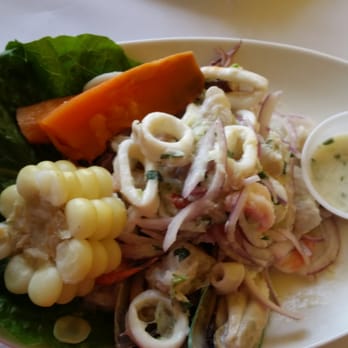 El Pollo Inka Peru - Ceviche mixto - Peruvian Near Me - Jackson Heights, New York El Pollo Inka Peru - Ceviche mixto - Peruvian Near Me - Jackson Heights, New York
