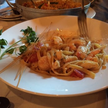Spain Restaurant - Shrimp mussles and chicken CHEFS SPECIAL was 24 something it was delicious! - Spanish Near Me - Cranston, Rhode Island