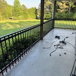 Porch railings that I built