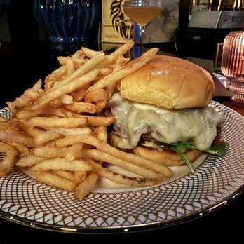 Lion's Tale - Lamb burger medium well - Cocktail Bars Near Me - Santa Barbara, California
