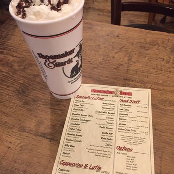 Shoemaker & Hardt Coffee - Large cup of Tsunami. Chocolate,caramel & coconut latte. - Coffee & Tea Near Me - Wylie, Texas Shoemaker & Hardt Coffee - Large cup of Tsunami. Chocolate,caramel & coconut latte. - Coffee & Tea Near Me - Wylie, Texas