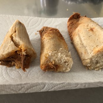 Tamaleria Azteca - Beef. Chicken. Pork. Where's the chicken and pork filling??? - Mexican Near Me - Oakland, California Tamaleria Azteca - Beef. Chicken. Pork. Where's the chicken and pork filling??? - Mexican Near Me - Oakland, California