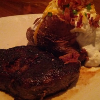 Outback Steakhouse - 6 oz Outback Special with a fully loaded potato. - Steakhouses Near Me - Orlando, Florida