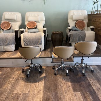 Orchids Nails & Spa - Not the typical chairs! Copper pots used then you are reclined for the leg massage!! Phenomenal!! - Nail Salons Near Me - Tulsa, Oklahoma Orchids Nails & Spa - Not the typical chairs! Copper pots used then you are reclined for the leg massage!! Phenomenal!! - Nail Salons Near Me - Tulsa, Oklahoma