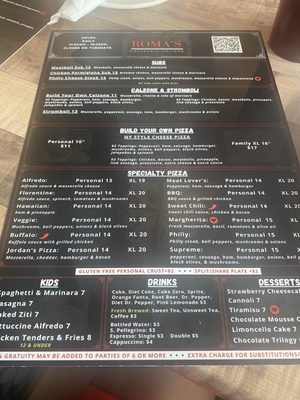 Menu photo 3 Roma's Italian Restaurant Prosper, TX Menu photo 3 Roma's Italian Restaurant Prosper, TX