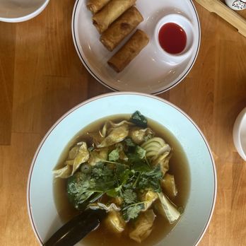 Xiaolong Dumpling - Wanton (large) and A1. Egg Roll (4Pc) A1. (4) - Szechuan Near Me - Houston, Texas Xiaolong Dumpling - Wanton (large) and A1. Egg Roll (4Pc) A1. (4) - Szechuan Near Me - Houston, Texas