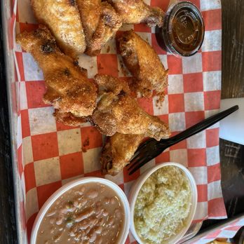 HickoryStore BBQ - Smoked wings plate. $18.99!! - Salad Near Me - Huntsville, Alabama HickoryStore BBQ - Smoked wings plate. $18.99!! - Salad Near Me - Huntsville, Alabama