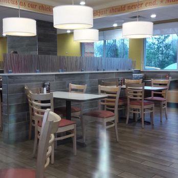 Bojangles Famous Chicken N'biscuits - The dining area is bright and open - Fast Food Near Me - Whiteville, North Carolina Bojangles Famous Chicken N'biscuits - The dining area is bright and open - Fast Food Near Me - Whiteville, North Carolina