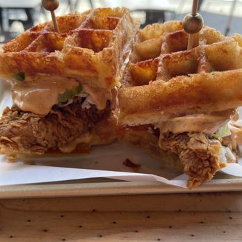 Namkeen - Clucking waffle sandwich - Chicken Shop Near Me - Chatham, New Jersey
