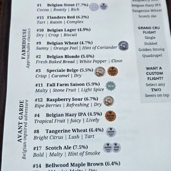 Brewery Ardennes - Beer menu - Breweries Near Me - Geneva, New York