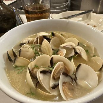 Pescato Oyster Bar & Seafood - Clams in Garlic Broth - Seafood Near Me - Cabazon, California Pescato Oyster Bar & Seafood - Clams in Garlic Broth - Seafood Near Me - Cabazon, California