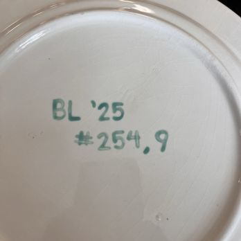 Glazed Over Studio - The colors that were used - Paint-Your-Own Pottery Near Me - Ocean City, New Jersey