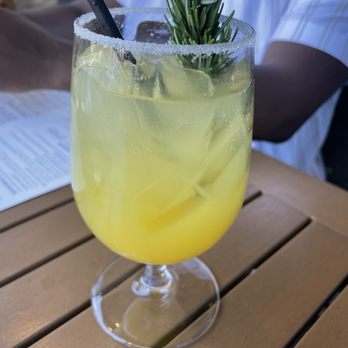 Pinstripes - Ginger Rose mocktail - Bowling Near Me - San Mateo, California Pinstripes - Ginger Rose mocktail - Bowling Near Me - San Mateo, California
