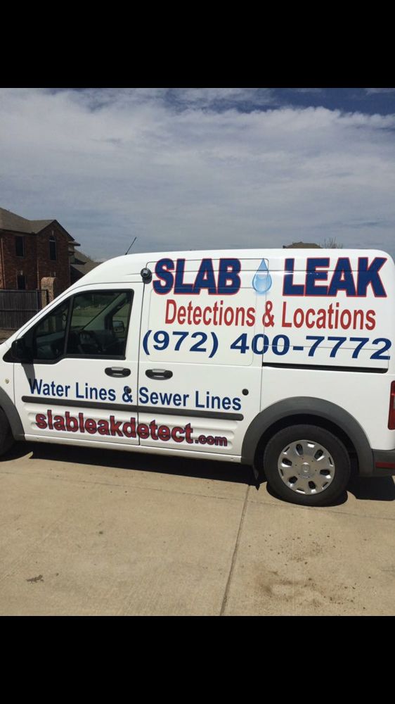 Slide of Slab Leak Detections & Location