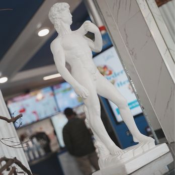 The Mad Greek - Smaller Greek statues inside. - Greek Near Me - Baker, California The Mad Greek - Smaller Greek statues inside. - Greek Near Me - Baker, California