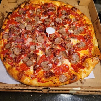 Evo Brickoven Pizza - The meat lovers pizza /w extra meat - Pizza Near Me - Philadelphia, Pennsylvania Evo Brickoven Pizza - The meat lovers pizza /w extra meat - Pizza Near Me - Philadelphia, Pennsylvania