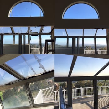 Skyline Window Cleaning - Before and After - Window Washing Near Me