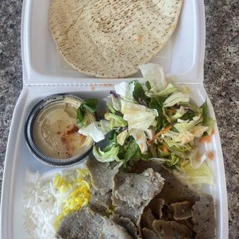 NoHo Cafe - Gyro Combo Plate. $14.99 - Mediterranean Near Me - North Hollywood, California