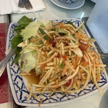 President Thai - Papaya Salad - Thai Near Me - Pasadena, California