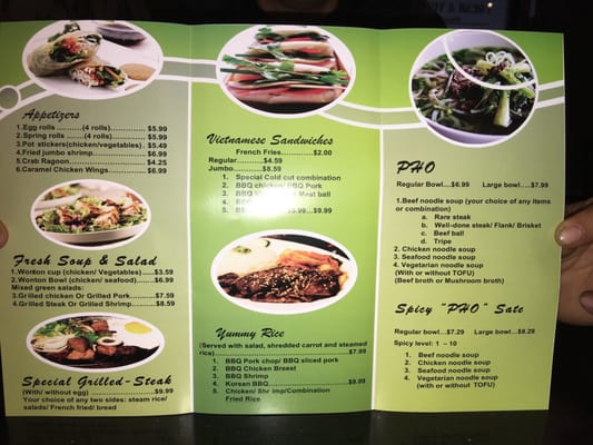 Menu photo 8 Pho Fresh & Yummy Hemet, CA Menu photo 8 Pho Fresh & Yummy Hemet, CA