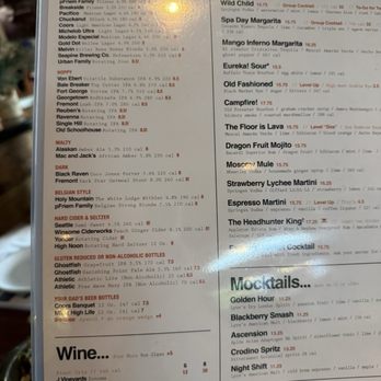 Eureka! - 5/2026 menu - American Near Me - Seattle, Washington Eureka! - 5/2026 menu - American Near Me - Seattle, Washington