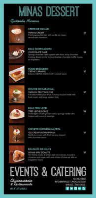 Menu photo 2 Minas Brazilian Steakhouse Calgary, AB Menu photo 2 Minas Brazilian Steakhouse Calgary, AB
