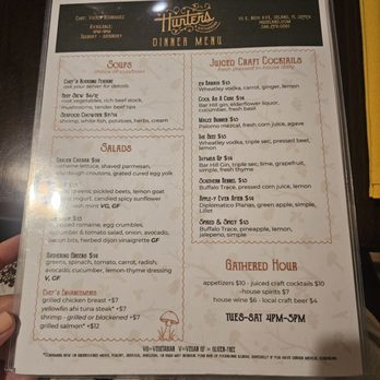 Hunters & Gatherers - MENU - Salad Near Me - DeLand, Florida Hunters & Gatherers - MENU - Salad Near Me - DeLand, Florida