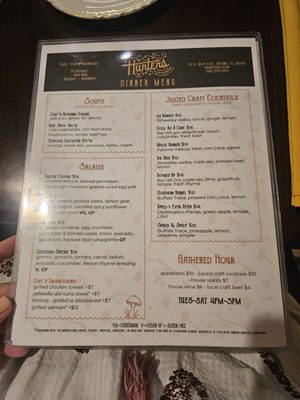Menu photo 2 Hunters & Gatherers DeLand, FL Menu photo 2 Hunters & Gatherers DeLand, FL