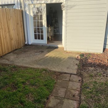 Solid Structures - Patio before install of the new one - Fences & Gates Near Me - Virginia Beach, Virginia