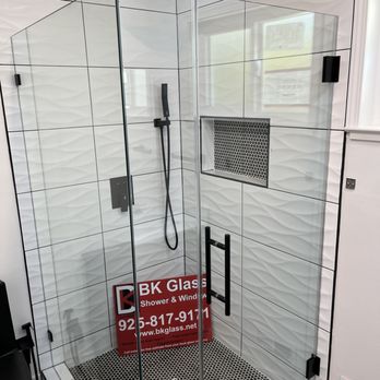 BK Glass Shower & Window - Frameless shower corner unit - Glass & Mirrors Near Me - Discover Bay, California BK Glass Shower & Window - Frameless shower corner unit - Glass & Mirrors Near Me - Discover Bay, California