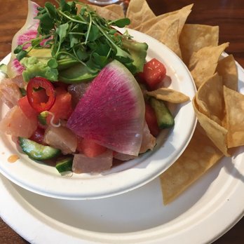 Corazon Cocina - Ahi ceviche (sal de mar) - Mexican Near Me - Santa Barbara, California Corazon Cocina - Ahi ceviche (sal de mar) - Mexican Near Me - Santa Barbara, California
