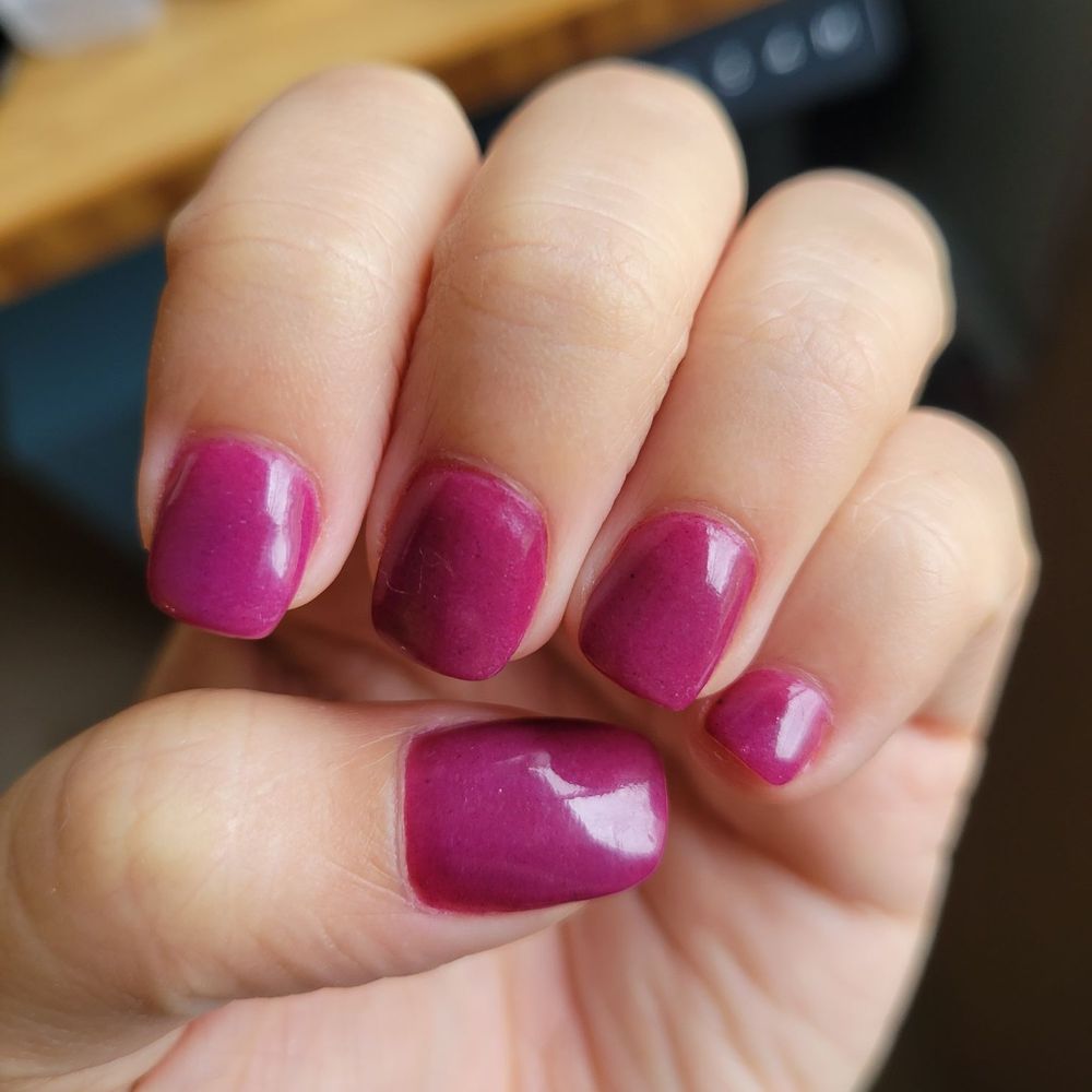 OMG My Nails - Left hand - natural nails with dip powder / SNS - Nail Salons Near Me - Fairfax, Virginia OMG My Nails - Left hand - natural nails with dip powder / SNS - Nail Salons Near Me - Fairfax, Virginia