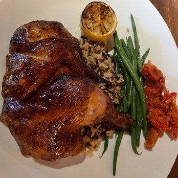 Seasons 52 - Rotisserie Half Chicken - New American Near Me - Costa Mesa, California