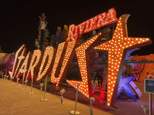 Photo of The Neon Museum - Las Vegas, NV, US. The Stardust and the Riviera