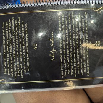 Emmie Nail Bar - Menu book - Nail Salons Near Me - Chandler, Arizona Emmie Nail Bar - Menu book - Nail Salons Near Me - Chandler, Arizona
