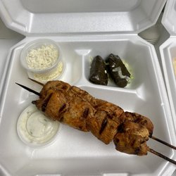 Gyros & Mores Greek Restaurant - Chicken 2 Skewers of Chicken Dinner