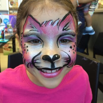 Fort Mill Faces - Pink Kitten - Face Painting Near Me Fort Mill Faces - Pink Kitten - Face Painting Near Me