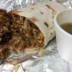 Valero Gas Station - Mexican Breakfast Burrito. $3.50.