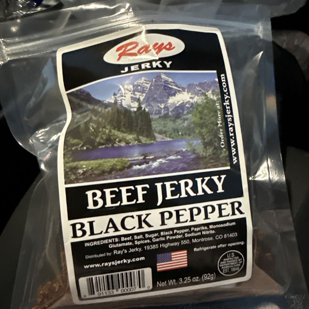 Black Pepper Beef Jerky Black Pepper Beef Jerky