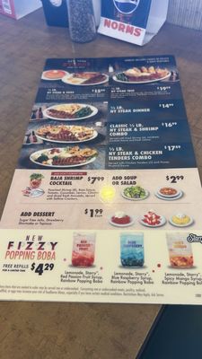 Menu photo 3 NORMS Restaurant Lomita, CA Menu photo 3 NORMS Restaurant Lomita, CA
