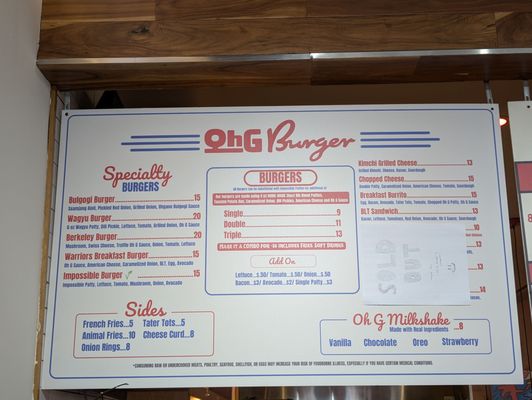 Menu photo 1 Chimmelier Berkeley, CA