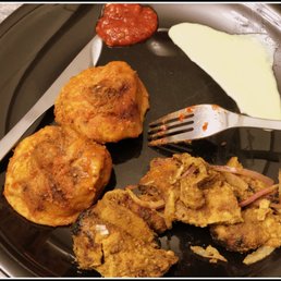 Tandoori paneer momos and Pudina csoya chaap