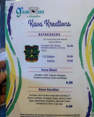 Menu photo 5 WLVS Den Kava Las Vegas, NV