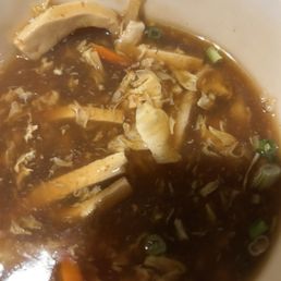 Hot and sour soup Hot and sour soup