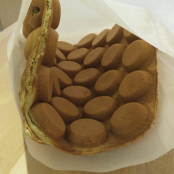 Mr. T Cafe - Matcha Chocolate Molten Egg Puff $5.75 - Coffee & Tea Near Me - San Francisco, California Mr. T Cafe - Matcha Chocolate Molten Egg Puff $5.75 - Coffee & Tea Near Me - San Francisco, California