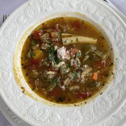 Summer vegetable minestrone Summer vegetable minestrone