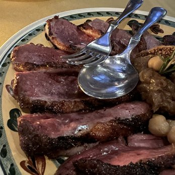 Locanda Vini e Olii - Grilled Duck Breast Fichi E Scalogno - Italian Near Me - Brooklyn, New York Locanda Vini e Olii - Grilled Duck Breast Fichi E Scalogno - Italian Near Me - Brooklyn, New York