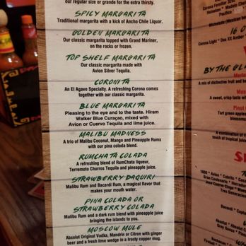 El Agave - Drink menu - Mexican Near Me - Catonsville, Maryland El Agave - Drink menu - Mexican Near Me - Catonsville, Maryland