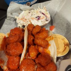 The Big Catch - Buffalo shrimp tacos!